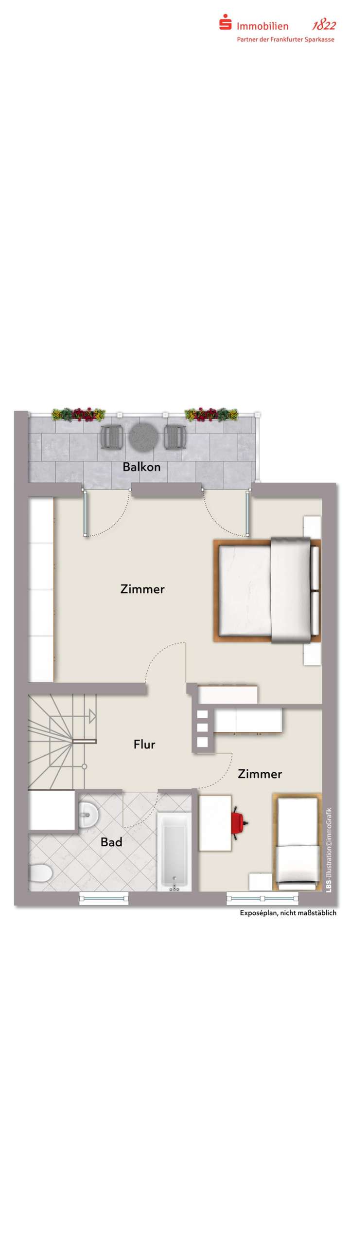 Grundriss 1. Obergeschoss