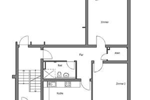 2-Zimmer-Wohnung mit WBS in Sennestadt  - "Freie Scholle eG" – Isarweg 12, 33689 Sennestadt, Bielefeld – Vorschaubild 4