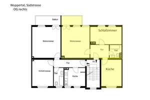 Gelegenheit - Großer Sonnenbalkon sucht neue Mieter  – Die vollständige Adresse der Immobilie erhältst du vom Anbieter., 42103 Elberfeld, Wuppertal – Vorschaubild 7