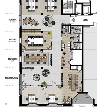 Attraktive Büroflächen im Getreidespeicher