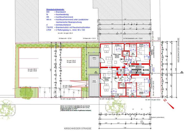 Bauantragsplanung 2. OG
