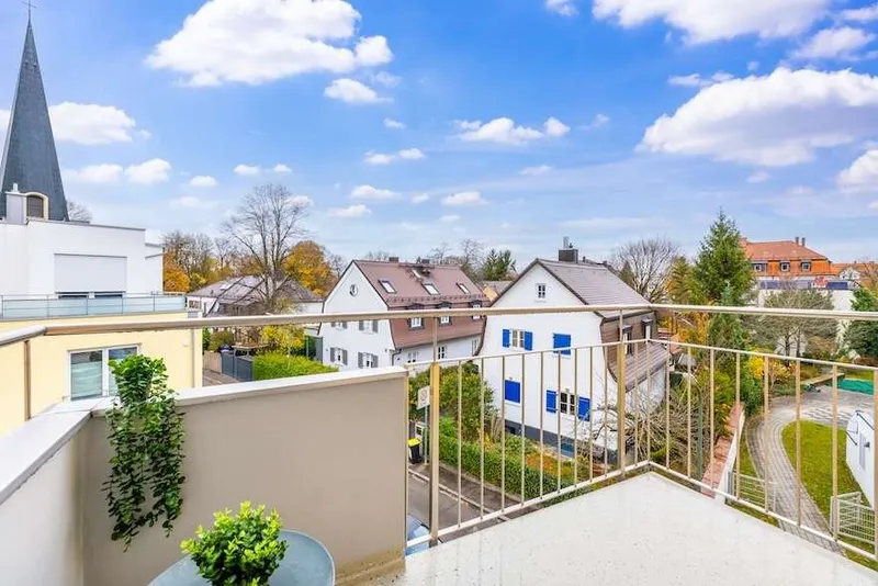 Balkon Aussicht