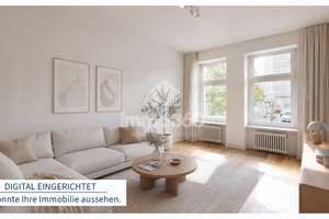 3-Zimmer-Altbauwohnung mit Eichenparkettboden – Die vollständige Adresse der Immobilie erhältst du vom Anbieter., 10961 Kreuzberg, Berlin – Vorschaubild 2