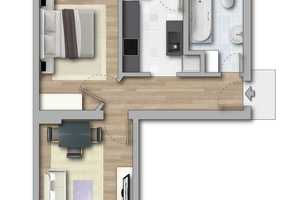 Schöne 2-Zimmer-Wohnung sucht Nachmieter! – Otto-Richter-Straße 31, 39116 Magdeburg – Vorschaubild 5