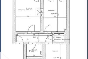 Charmante 3-Raum-Altbauwohnung in bester Lage Stadtfeld-Ost mit Badewanne, Dusche & optionaler EBK – Die vollständige Adresse der Immobilie erhältst du vom Anbieter., 39108 Stadtfeld Ost, Magdeburg – Vorschaubild 9