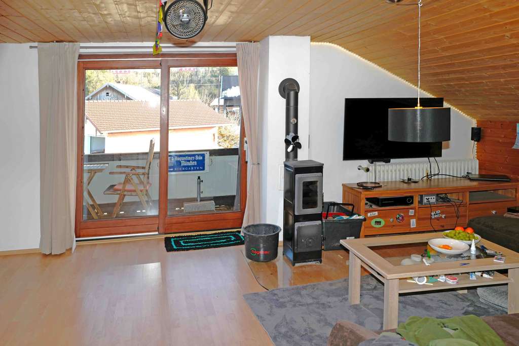Immobilie in Bad Heilbrunn - Gemütliche 3-Zimmer-Wohnung in wunderbarer Wohngegend in der Ramsau - Bild 1