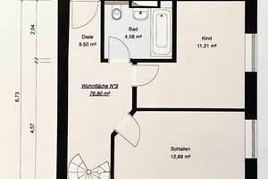 AAA-Lage, ruhig; sanierte 2-Etagen-Wohnung im Rückgebäude nahe Isar & Gärtnerpl – Corneliusstr. 18, 80469 Gärtnerplatz, München – Vorschaubild 16