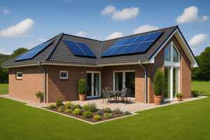 Danhaus-Bungalow mit Grundstück – Skandinavischer Wohnkomfort! – Rheinisch-Bergischer Kreis – Vorschaubild 1