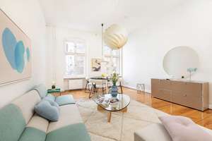 Reichenberger Straße, nahe Maybachufer: Charmante Altbauwohnung, 3 Zimmer, Dielen, Doppelkastenfenst – Reichenberger Straße 61A, 10999 Kreuzberg, Berlin – Vorschaubild 2