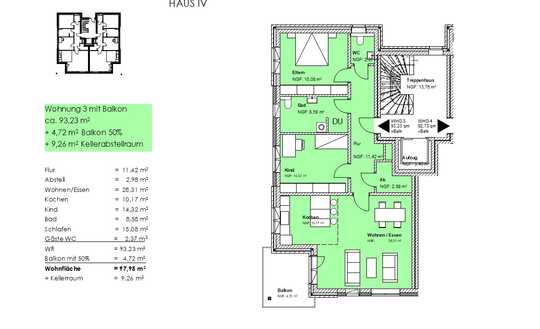 Haus 4  |  Wohnung 3  |  Obergeschoss