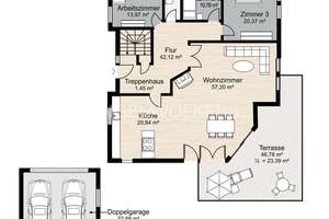 Exklusives Wohnen am Feldrand - Modernisiertes & luxuriöses Einfamilienhaus – Die vollständige Adresse der Immobilie erhältst du vom Anbieter., 22946 Großensee – Vorschaubild 35