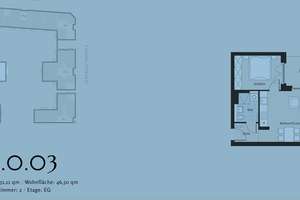 Neuwertige 2-Zimmer-Wohnung mit Terrasse & Einbauküche – Die vollständige Adresse der Immobilie erhältst du vom Anbieter., 10781 Schöneberg, Berlin – Vorschaubild 8
