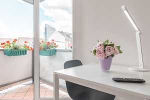 Moderne & möblierte 1-Zimmer Wohnung mit Einbauküche und Balkon – Cranachstraße 31, 40235 Düsseldorf – Vorschaubild 3