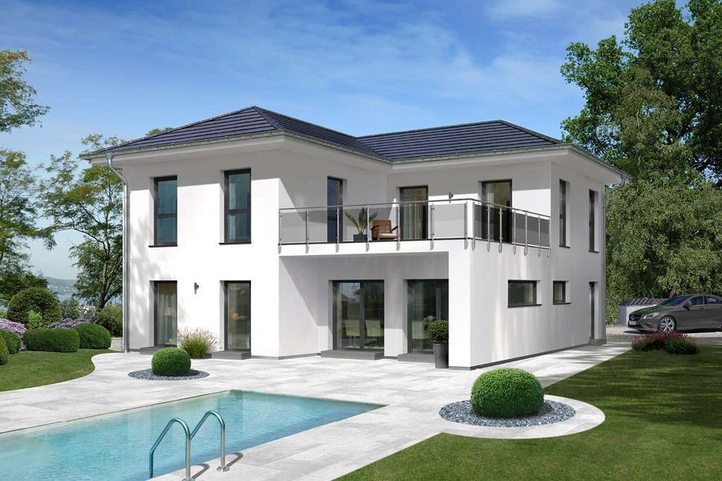 Immobilie in Losheim am See - Elegante Stadtvilla in Losheim am See - Individuell geplant, nachhaltig gebaut - Bild 0