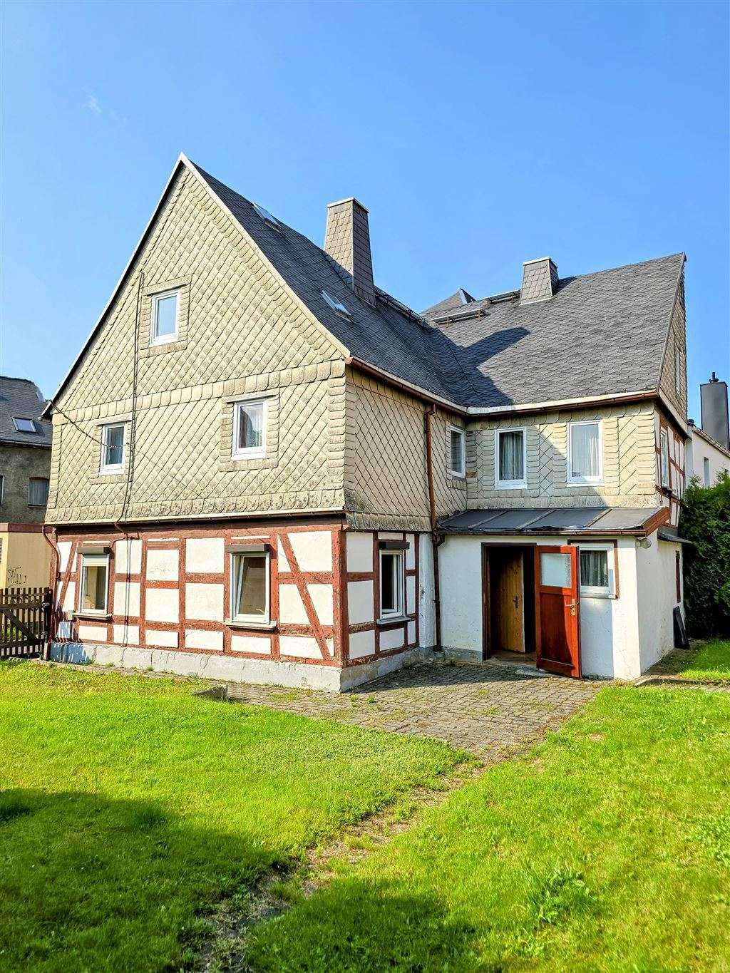 Romantik trifft Potenzial: Historisches Fachwerkhaus von 1700 in bester Lage, Erzgebirgskreis – Bild 1