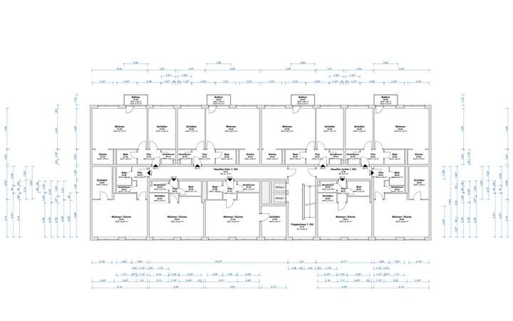 S&P | Grundriss 1. Obergeschos