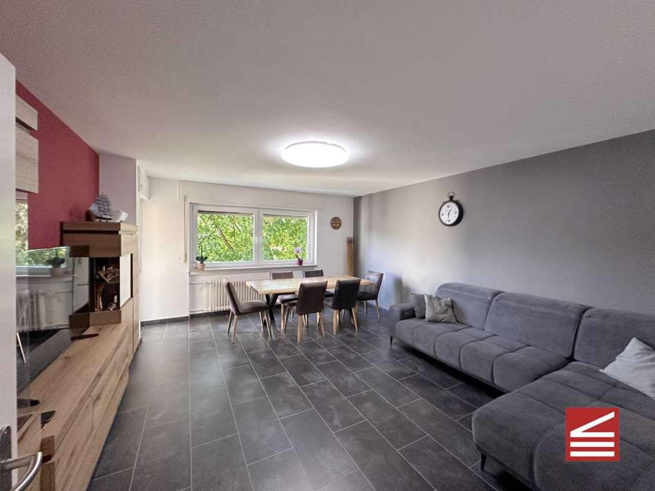 Wohn-Esszimmer, Blick Richtung