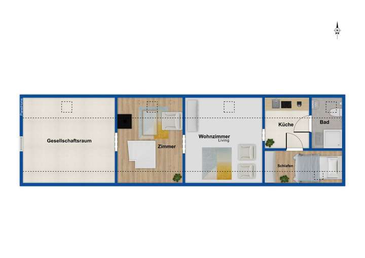 Grundriss - Dachgeschoss