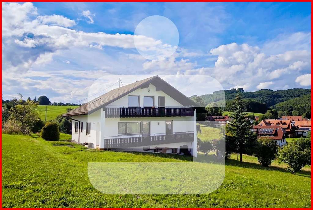 Immobilie in Rickenbach - Großzügiges Wohnhaus mit Weitblick für eine oder zwei Familien: Viel Platz für Ihre Wohnträume - Bild 0