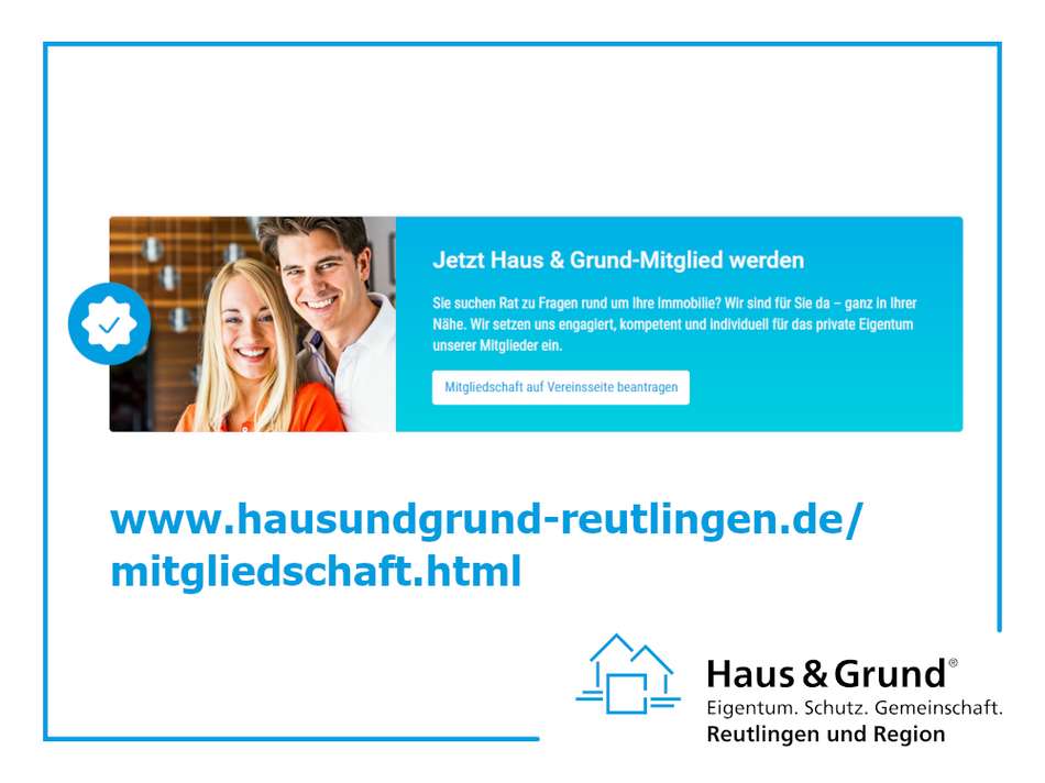 Mitgliedschaft Haus & Grund