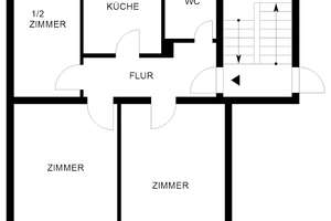 Zentrumsnahe Wohnung im EG , Rechts – Händelstr. 44, 38440 Hohenstein, Wolfsburg – Vorschaubild 5