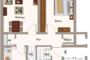 Attraktive und sehr gepflegte 3-Zimmer-Wohnung in der Kitzenwiese – Die vollständige Adresse der Immobilie erhältst du vom Anbieter., 88046 Friedrichshafen – Vorschaubild 12