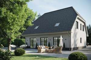 Inkl. Grundstück! Neubau-Einfamilienhaus in Berlin-Biesdorf: ca. 2.630 EUR Monatsrate – Die vollständige Adresse der Immobilie erhältst du vom Anbieter., 12683 Biesdorf, Berlin – Vorschaubild 2