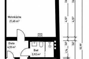Ankommen in kernsanierter Eigentumswohnung mit Terrasse und Gartennutzung in Rheinnähe – Die vollständige Adresse der Immobilie erhältst du vom Anbieter., 53111 Bonn-Zentrum, Bonn – Vorschaubild 9