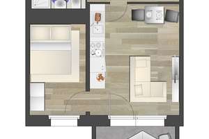 Ebenerdig erreichbare 2-Raum-Wohnung mit Balkon – Alfred-Neubert-Str. 3, 9123 Markersdorf, Chemnitz – Vorschaubild 6