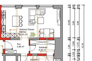 Erstbezug nach Kernsanierung | Wohnküche | Ankleide | Tageslichtbad | Aufzug – Bonifaziusplatz 7, 55131 Neustadt, Mainz – Vorschaubild 2