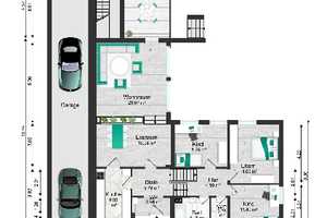 170 m² Architektenhaus, versetzte Ebenen, hervorragende Lage, 1.402 m² Parkgrundstü – Wesel (Kreis) – Vorschaubild 45