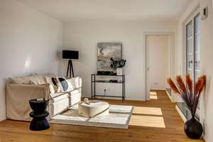 Alpenblick vom Bett aus - Dachterrasse -7.OG - 2,5 Zi-Whg., Homeoffice und EBK an U3 Obersendling – Die vollständige Adresse der Immobilie erhältst du vom Anbieter., 81379 Thalkirchen, München – Vorschaubild 4