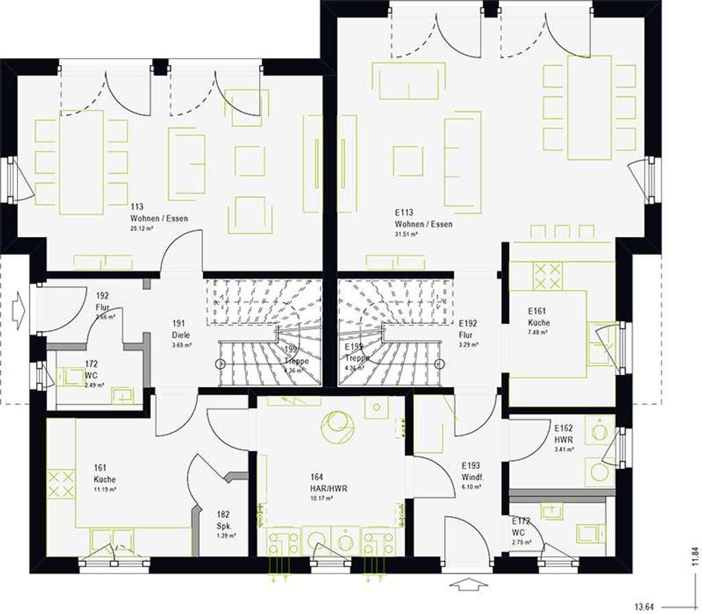 Immobilie in Großpösna - Halbierte Baukosten für Ihr Eigenheim! Ein Doppelhaus macht es möglich! - Bild 1