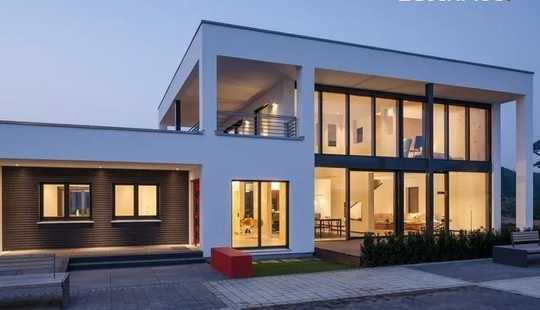 Bild von LUXHAUS Villa mit Aussicht 202m² WF inkl. Keller alles noch individuell planbar Schlüsselfertig
