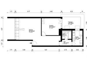 Ruhige 2-Zimmer-Erdgeschosswohnung mit geschützter Ostterrasse in München-Bogenhausen – 81925 Oberföhring, München – Vorschaubild 13