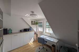 Dachgeschosswohnung mit Loggia | Einbauküche | Seenähe | bezugsfrei | provisionsfrei – 4249 Knautkleeberg-Knauthain, Leipzig – Vorschaubild 9