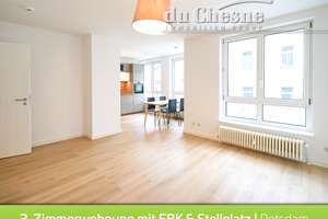 Hochwertige 3-Zimmerwohnung mit EBK & eigenen Tiefgaragenstellplatz | Potsdam-West