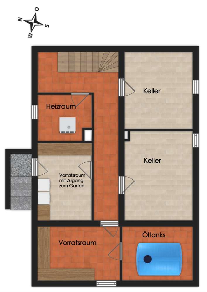 Grundriss Untergeschoss fertig