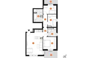 Geräumiges Familienzuhause: 4-Zimmer-Wohnung mit zwei Terrassen – Semmelweisstraße 9, 4103 Zentrum-Südost, Leipzig – Vorschaubild 5