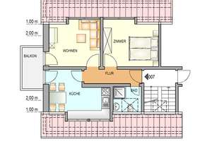 2-Zimmer-Wohnung in Stuttgart-Münster – Elbestraße 66, 70376 Münster, Stuttgart – Vorschaubild 2