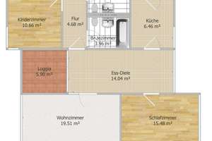 Ruhige 3,5-Zimmer-Wohnung in Hadern mit traumhaftem Ausblick – Die vollständige Adresse der Immobilie erhältst du vom Anbieter., 81375 Neuhadern, München – Vorschaubild 29