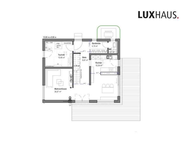 Grundriss Erdgeschoss