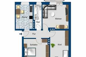 Deine neue Wohnung! – Brunnerstr. 44, 39112 Magdeburg – Vorschaubild 2
