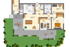 Bezugsfreie Traumwohnung für Single oder Paare mit eigenem Garten – 70597 Hoffeld, Stuttgart – Vorschaubild 12