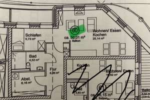 Moderne 2-Zimmer Wohnung im 5. OG mit Aufzug in Hannover List – Podbielskistraße 37, 30163 List, Hannover – Vorschaubild 31