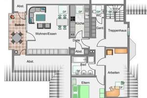 Sehr gepflegtes Ein-/ Zweifamilienhaus in beliebter Wohnlage auf der Wanne -Einziehen und wohlfühlen – Die vollständige Adresse der Immobilie erhältst du vom Anbieter., 72076 Wanne, Tübingen – Vorschaubild 4
