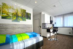 ab Juli: Komfortables 1-Zimmer-Penthouse, kleines Apartment für großes Luxusgefühl, Offenbach