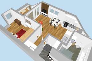  2-Zimmer-Dachgeschoßwohnung mit Dachterasse  – Edeltraudstraße 48, 81827 Waldtrudering, München – Vorschaubild 12