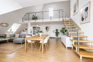 Exklusive Dachgeschoss-Mais.-Wohnung mit Galerie in ruhiger Lage von München Ludwigsvorstadt – Die vollständige Adresse der Immobilie erhältst du vom Anbieter., 80337 Am alten südlichen Friedhof, München – Vorschaubild 2
