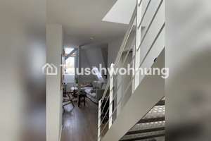 Tauschwohnung: Lichtdurchflutete Dachgeschosswohnung mit großer Dachterasse